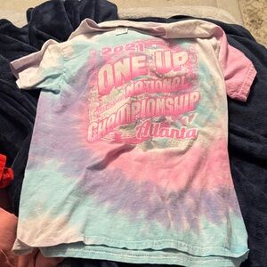 One Up Cheerleading Competition Shirt